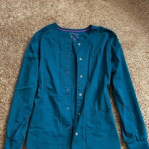 Healing Hands Teal Jacket